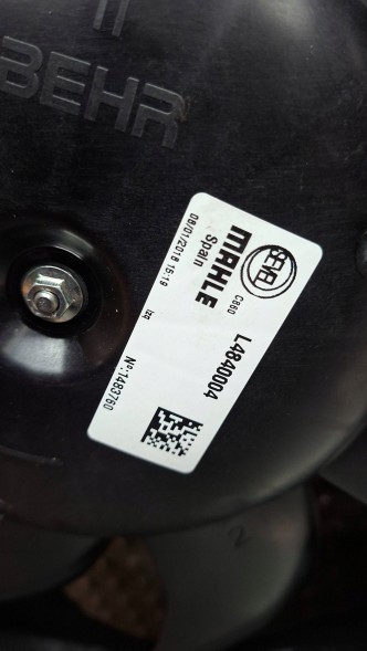 Fiat OE S26337631 Cooler fans 1393260080 fiat ducto iii boxer jumper lift 2014-