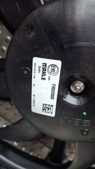 Fiat OE S26337631 Cooler fans 1393260080 fiat ducto iii boxer jumper lift 2014-