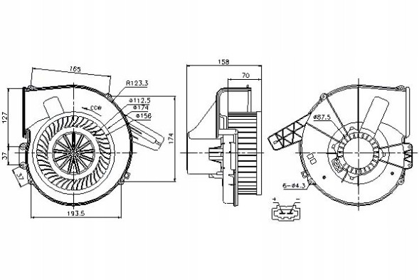 Nissens NIS87028(iMOTO) Blower audi a1 a2 seat cordoba ibiza iii ibiza + driver's essential #37