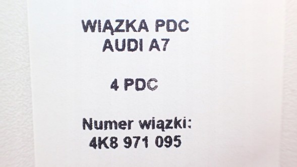 VAG-SYSTEM AUB4K800PZE000 New bumper beam front 4 pdc audi a7 4k8971095 4k8 971 095+ set