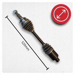 BRV  Half axle right opel insignia b (z18) 2.0 4x4 vending machine new