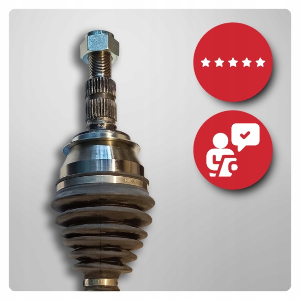 BRV  Half axle right opel insignia b (z18) 2.0 4x4 vending machine new