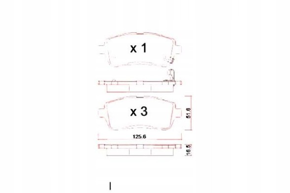 Zimmermann 109295783 ZIM Zim24283.165.1 brake pads ford fiesta vi 08- + driver assistant #33
