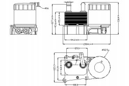 Nissens PRO/90706 NIS Ford tourneo connect transit conne oil cooler + collision assistant #34