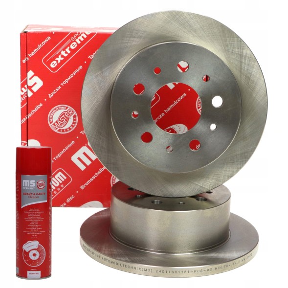 Master-Sport Germany  Rear brake discs 24011601151-pcs-ms | 2pcs