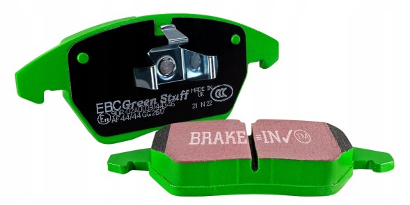EBC  Strong pads ebc brakes green stuff - honda civic viii type r fn2 rear
