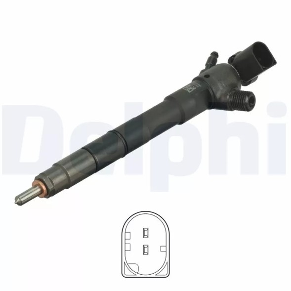 Delphi  Cr electromag. Injector (delphi regeneration) audi a3, q2 seat arona,