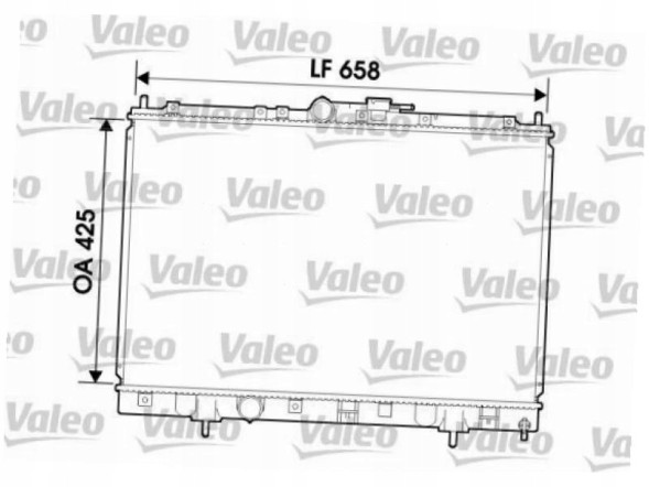 Valeo VAL-734198-ZS1 Cooler mitsubishi pajero i 1.8 2.0