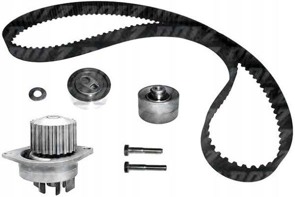 Dolz  Dolz timing kit with belt + peugeo water pump
