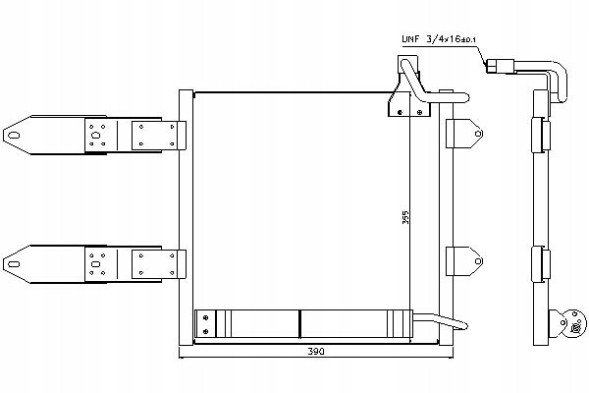 Nissens 86220066 NIS Nis94443 air conditioning cooler (with dehumidifier) sea + driver assistant #33