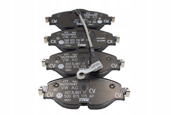 Audi OE 5Q0698151F Oe vag brake pads front vw arteon golf vii passat b8 tiguan t-roc org