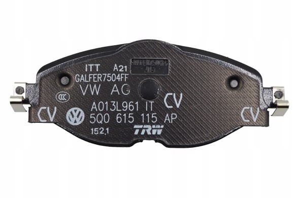 Audi OE 5Q0698151F Oe vag brake pads front vw arteon golf vii passat b8 tiguan t-roc org