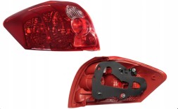 Polcar Lampa tylna lewa DEPO Toyota AURIS(E15),03.07-04.10 81561-02380 Rear lamp left depo toyota auris(e15),03.07-04.10 81561-02380
