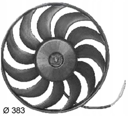 Mahle  Radiator fan - mahle cff 133 000s
