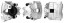 Ferodo FCL694189 Ferodo fcl694189 brake caliper