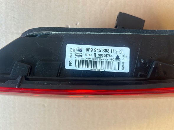 Seat  Seat leon 3 station wagon lift 2016-2020 led rear lamp right in flap 5f9945308h