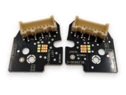 WOLLER  Tiles left right front color white for vw mk8 golf viii beforelift