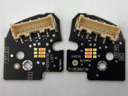 WOLLER  Tiles left right front color white for vw mk8 golf viii beforelift