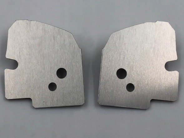 WOLLER  Tiles left right front color white for vw mk8 golf viii beforelift