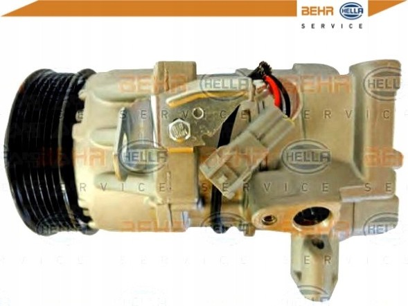 Behr Hella Service 8FK 351 125-701 BRH/GIFT Compressor air conditioning compressor [BEHR HELLA] + driver assistant #31
