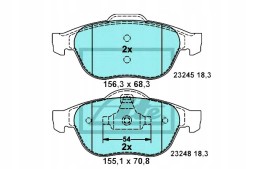 ATE PRO/13.0470-7159.2 ATE Renault espace iv lagu ceramic brake pads + collision assistant #34