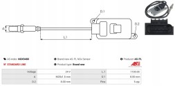 AS-PL NOX9480 Brand new as-pl nox sensor