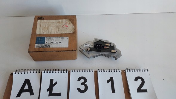 Mercedes-Benz OE A2108211521 Mercedes w210 fan blower resistor original