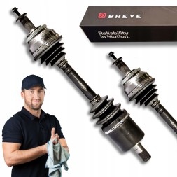 BRV Half axle left volvo v70 ii (285) 2.4 d5 awd automatic new