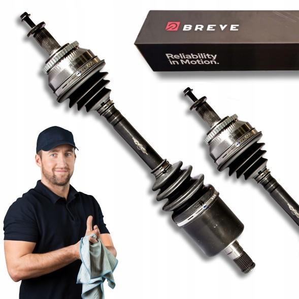 BRV  Half axle left volvo v70 ii (285) 2.4 d5 awd automatic new