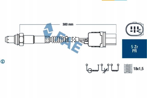 FAE FAE75059(iMOTO) Lambda probe alfa romeo giulietta citroen berling + driver's essential #37
