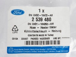 Ford OE GK31-18N252-AM Transit heater cable 16- 19- 2.0 ecoblue