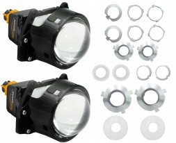 Auto Gamma Bi-led lenses 3.0" 6000k global thread headlight regeneration set