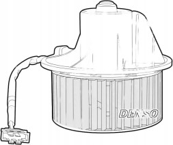 Denso DEA32004 Blower air supply fan dea32004 denso