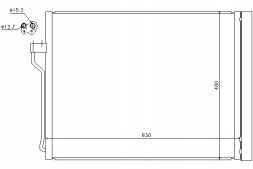 Nissens NIS940288(iMOTO) Air conditioning condenser bmw 5 (f10) 5 (f11) 5 gran + driver's essential #37