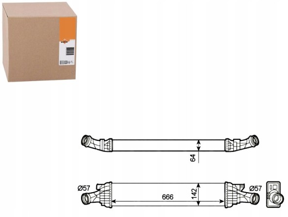 NRF PRO/30289 NRF Intercooler vw a4 a5 a6 2,0 tdi 08- nrf + collision assistant #34