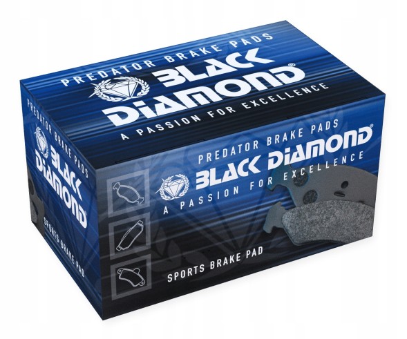 Black Diamond 22078059 Strong pads black diamond predator - jaguar f-pace x761 rear