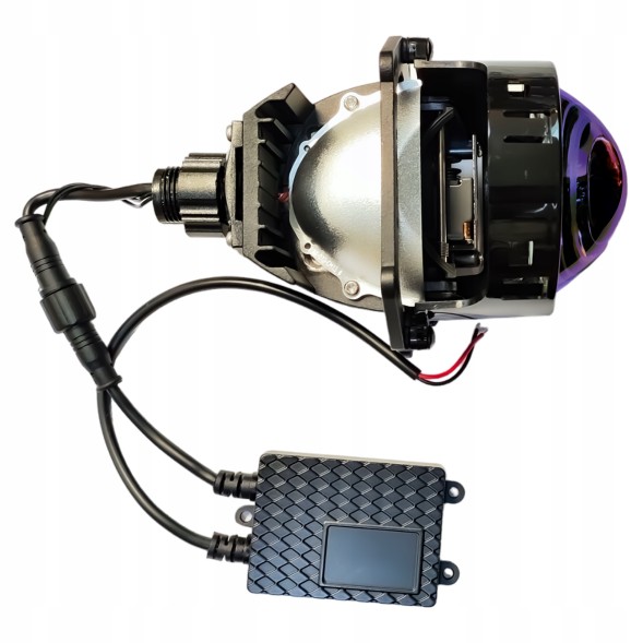 CHINA SOCZEWKI BI-LED 3\ Bi-led lenses 3" thread mounting adapters 50w canbus biled projectors