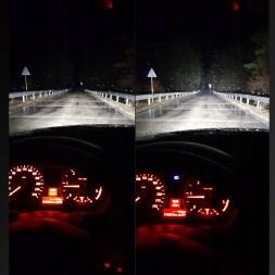 CHINA SOCZEWKI BI-LED 3\ Bi-led lenses 3" thread mounting adapters 50w canbus biled projectors