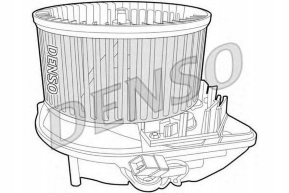 Denso DENDEA07015/RS1 Blower fan denso + collision set #23