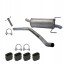 CHINA ZEST.07.343+R-464 Exhaust kit opel astra h kombi 1.7 cdti 2004-10