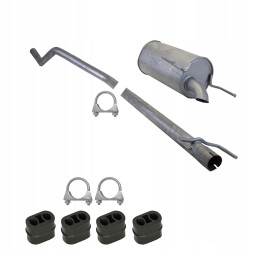 CHINA ZEST.07.343+R-464 Exhaust kit opel astra h kombi 1.7 cdti 2004-10