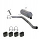 CHINA ZEST.07.343+R-464 Exhaust kit opel astra h kombi 1.7 cdti 2004-10