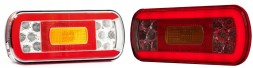 Fristom  Combined rear lamp set of led lamps ft-130nt 5 functions neon auto tow truck