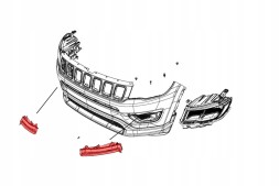 Venus LTD  Jeep compass ii 2017-2020 light drl led 68266926aa