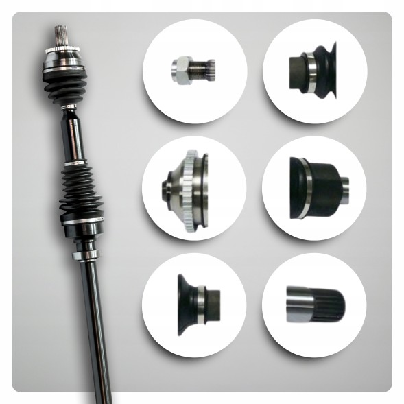 BRV B523 Half axle right volvo xc90 and (275) 3.2 fwd automatic new