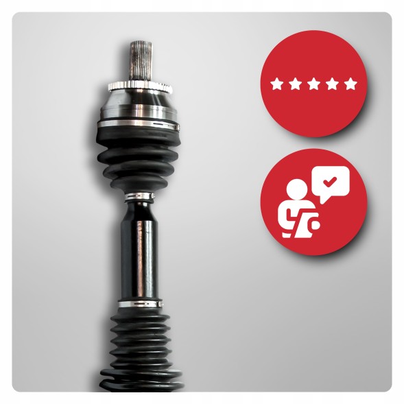 BRV B523 Half axle right volvo xc90 and (275) 3.2 fwd automatic new