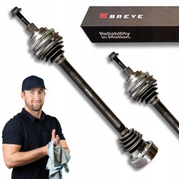 BRV  Half axle left rear vw transporter t4 2.5 tdi syncro new