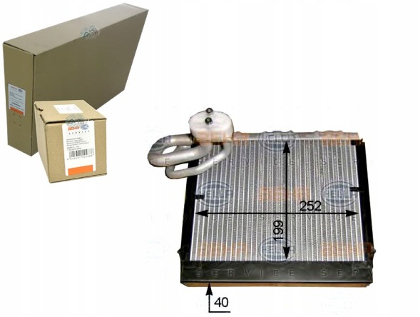 Behr Hella Service  Air conditioning evaporator mercedes sprinter 3 5-t (90 + driver's essential #37