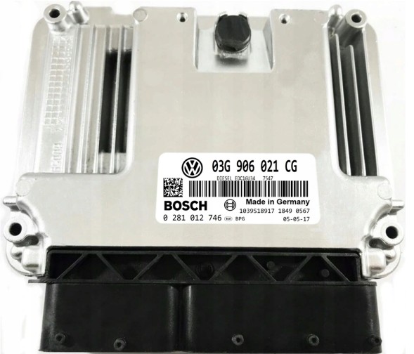 Bosch 0281012746 03G906021CG 0281012746 03G906021cg computer vw caddy immo off