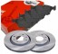 JPARTS 30 01 170-1 Set of discs + pads front ibiza fabia octavia bora polo